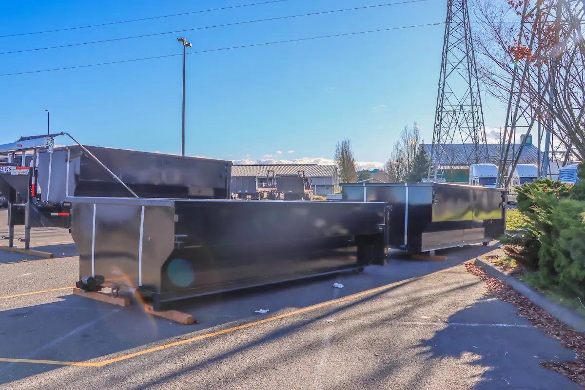 Professional dumpster rental and junk removal service in San Castle